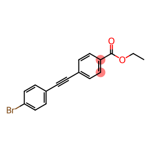 4-(4-BROMOPHENYLETHYNYL) BENZOIC ACID ETHYL ESTER