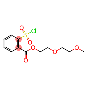 2-(2-Methoxyethoxy)ethyl 2-(chlorosulfonyl)benzoate