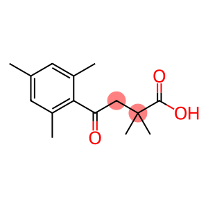 2,2-DIMETHYL-4-OXO-4-(2,4,6-TRIMETHYLPHENYL)BUTYRIC ACID