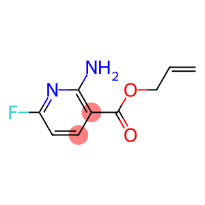 3-Pyridinecarboxylicacid,2-amino-6-fluoro-,2-propenylester(9CI)