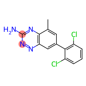 1,2,4-Benzotriazin-3-aMine, 7-(2,6-dichlorophenyl)-5-Methyl-