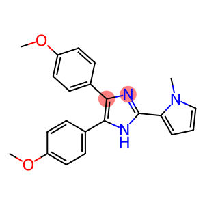 4,5-Bis(4-methoxyphenyl)-2-(1-methylpyrrol-2-yl)imidazole