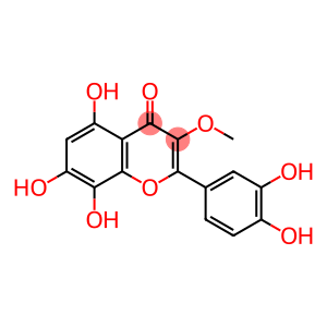 4H-1-Benzopyran-4-one, 2-(3,4-dihydroxyphenyl)-5,7,8-trihydroxy-3-methoxy-