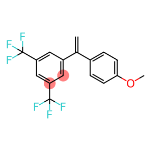 Benzene, 1-[1-(4-methoxyphenyl)ethenyl]-3,5-bis(trifluoromethyl)-