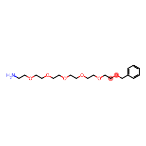 2,5,8,11,14,17-Hexaoxanonadecan-19-amine, 1-phenyl-