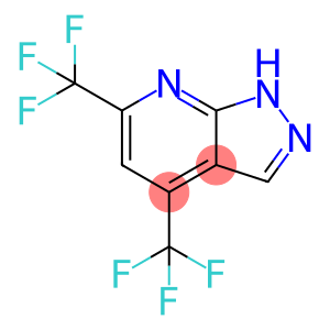 4,6-Bis(trifluoromethyl)-1H-pyrazolo[3,4-b]pyridine