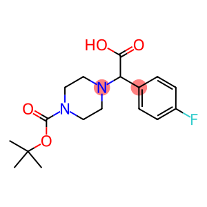 a-(4-Fluorophenyl)-4-Boc-1-piperazineacetic acid