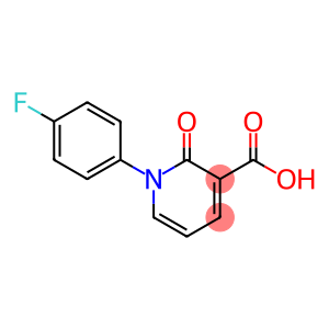 3-Pyridinecarboxylic acid, 1-(4-fluorophenyl)-1,2-dihydro-2-oxo-