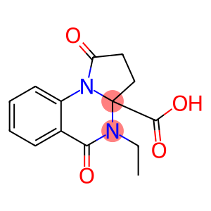 4-Ethyl-1,5-dioxo-1H,2H,3H,3aH,4H,5H-pyrrolo[1,2-a]quinazoline-3a-carboxylic Acid