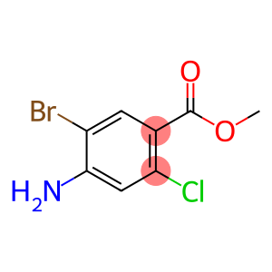 4-Amino-5-bromo-2-chloro-benzoic acid methyl ester