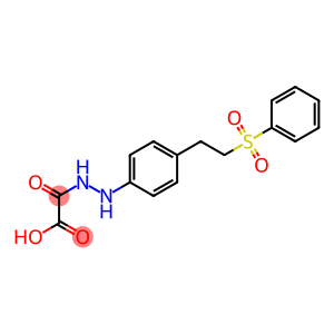2-oxo-2-(2-(4-(2-(phenylsulfonyl)ethyl)phenyl)hydrazinyl)aceticacid