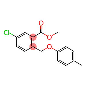 5-chloro-2-[(4-methylphenoxy)methyl]-Benzoic acid methyl ester