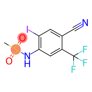 N-(4-氰基-2-碘-5-三氟甲基苯基)甲烷磺酰胺