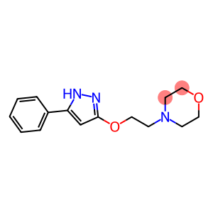 3-Phenyl-5-morpholinoethoxypyrazole