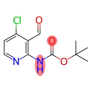 tert-butyl N-(4-chloro-3-forMylpyridin-2-yl)carbaMate