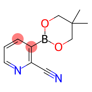 2-CYANOPYRIDINE-3-BORONOC ACID NEOPENTYL GLYCOL ESTER