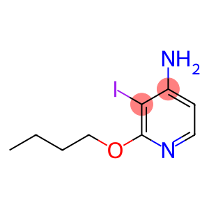 4-PyridinaMine, 2-butoxy-3-iodo-