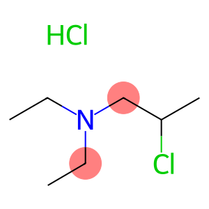 2-chloro-n,n-diethyl-1-propylaminhydrochloride