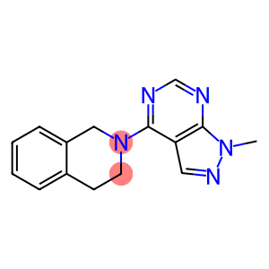 2-(1-methyl-1H-pyrazolo[3,4-d]pyrimidin-4-yl)-1,2,3,4-tetrahydroisoquinoline