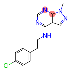 N-[2-(4-chlorophenyl)ethyl]-1-methyl-1H-pyrazolo[3,4-d]pyrimidin-4-amine