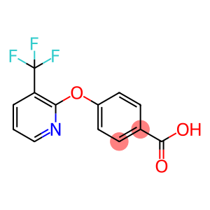 4-{[3-(Trifluoromethyl)pyridin-2-yl]oxy}benzoic  acid