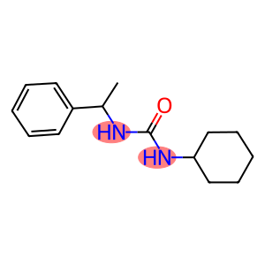 N-cyclohexyl-N'-(1-phenylethyl)urea