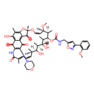 25-O-Desacetyl-(C-[3-(2-Methoxy-phenyl)-isoxazol-5-yl]-MethylaMinocarbonyl) 3-Morpholino rifaMycin S