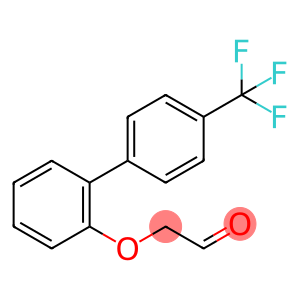 Acetaldehyde, 2-[[4'-(trifluoromethyl)[1,1'-biphenyl]-2-yl]oxy]-