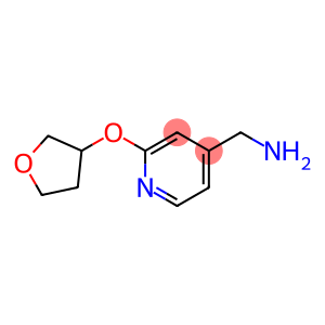 4-Pyridinemethanamine, 2-[(tetrahydro-3-furanyl)oxy]-