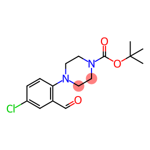 tert-butyl 4-(4-chloro-2-formylphenyl)piperazine-1-carboxylate