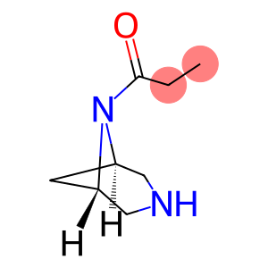 3,6-Diazabicyclo[3.1.1]heptane,  6-(1-oxopropyl)-  (9CI)