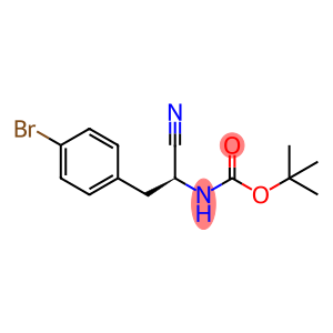 (2S)-2-(tert-Butoxycarbonylamino)-3-(4-bromophenyl)propanenitrile