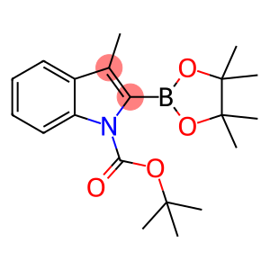 1H-Indole-1-carboxylic acid, 3-methyl-2-(4,4,5,5-tetramethyl-1,3,2-dioxaborolan-2-yl)-, 1,1-dimethylethyl ester