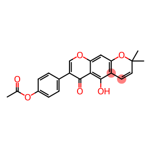 [4-(5-hydroxy-2,2-dimethyl-6-oxopyrano[3,2-g]chromen-7-yl)phenyl] acetate