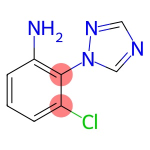 3-氯-2-(1H-1,2,4-三唑-1-基)苯胺