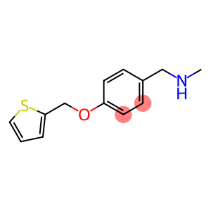 N-methyl-1-[4-(thiophen-2-ylmethoxy)phenyl]methanamine