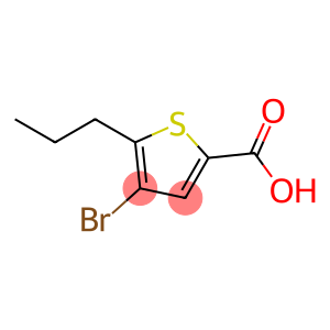 4-溴-5-丙基-2-噻吩甲酸