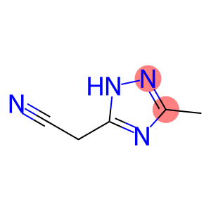 2-(5-methyl-1H-1,2,4-triazol-3-yl)acetonitrile