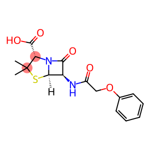 6-phenoxyacetamido-penicillanicaci