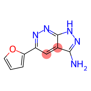 1H-Pyrazolo[3,4-c]pyridazin-3-amine,5-(2-furanyl)-(9CI)