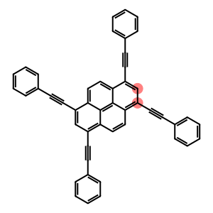 Pyrene, 1,3,6,8-tetrakis(2-phenylethynyl)-