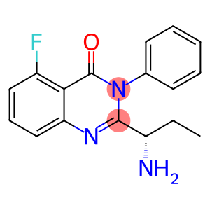 (S)-2-(1-aMinopropyl)-5-fluoro-3-phenylquinazolin-4(3H)-one