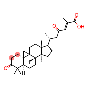 (24E)-3,23-Dioxo-9,19-cyclolanost-24-en-26-oic acid