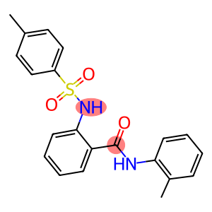 N-(2-methylphenyl)-2-{[(4-methylphenyl)sulfonyl]amino}benzamide