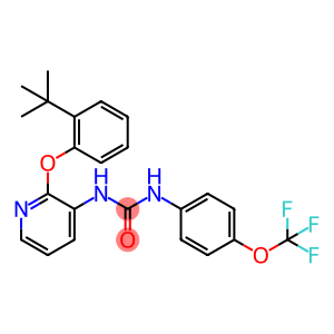 1-(2-(2-(tert-butyl)phenoxy)pyridin-3-yl)-3-(4-(trifluoromethoxy)phenyl)urea