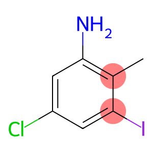 5-CHLORO-3-IODO-2-METHYLANILINE