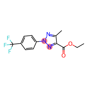 ethyl 5-methyl-2-(4-(trifluoromethyl)phenyl)-2H-1,2,3-triazole-4-carboxylate