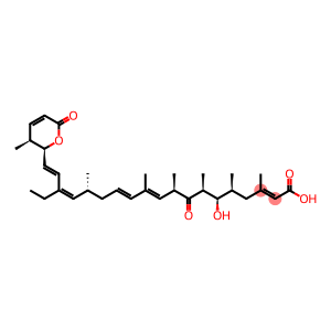 (2E,5S,6R,7S,9R,10E,12E,15R,16Z,18E)-19-[(2S,3S)-3,6-Dihydro-3-methyl-6-oxo-2H-pyran-2-yl]-17-ethyl-6-hydroxy-3,5,7,9,11,15-hexamethyl-8-oxo-2,10,12,16,18-nonadecapentaenoicacid