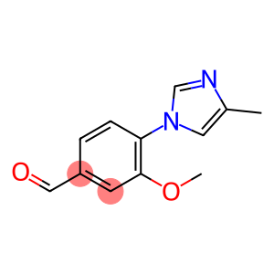 3-甲氧基-4-(4-甲基-1H-咪唑-1-基)苯甲醛