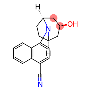 4-(3-内型-羟基-8-氮杂双环[3.2.1]辛烷-8-基)萘-1-甲腈